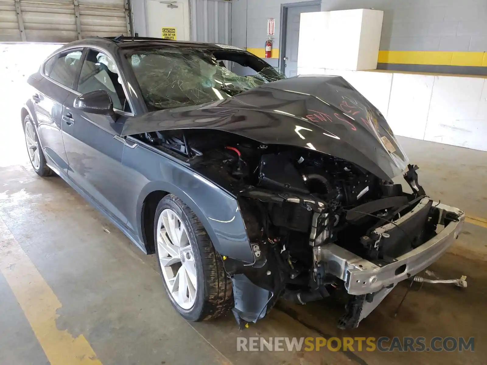 1 Photograph of a damaged car WAUANCF51LA007089 AUDI A5 2020