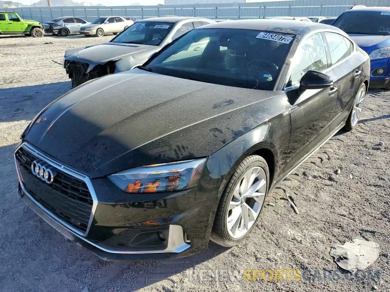 2 Photograph of a damaged car WAUANCF51LA007187 AUDI A5 2020