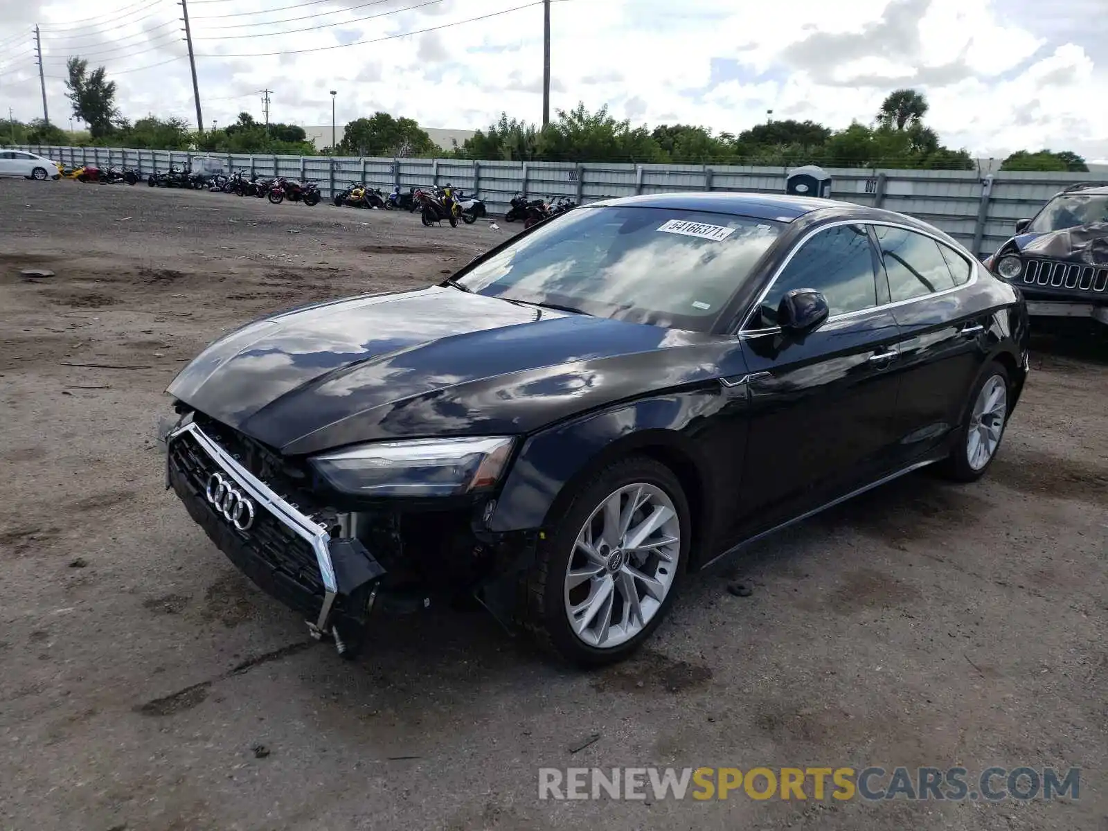 2 Photograph of a damaged car WAUANCF53LA008020 AUDI A5 2020