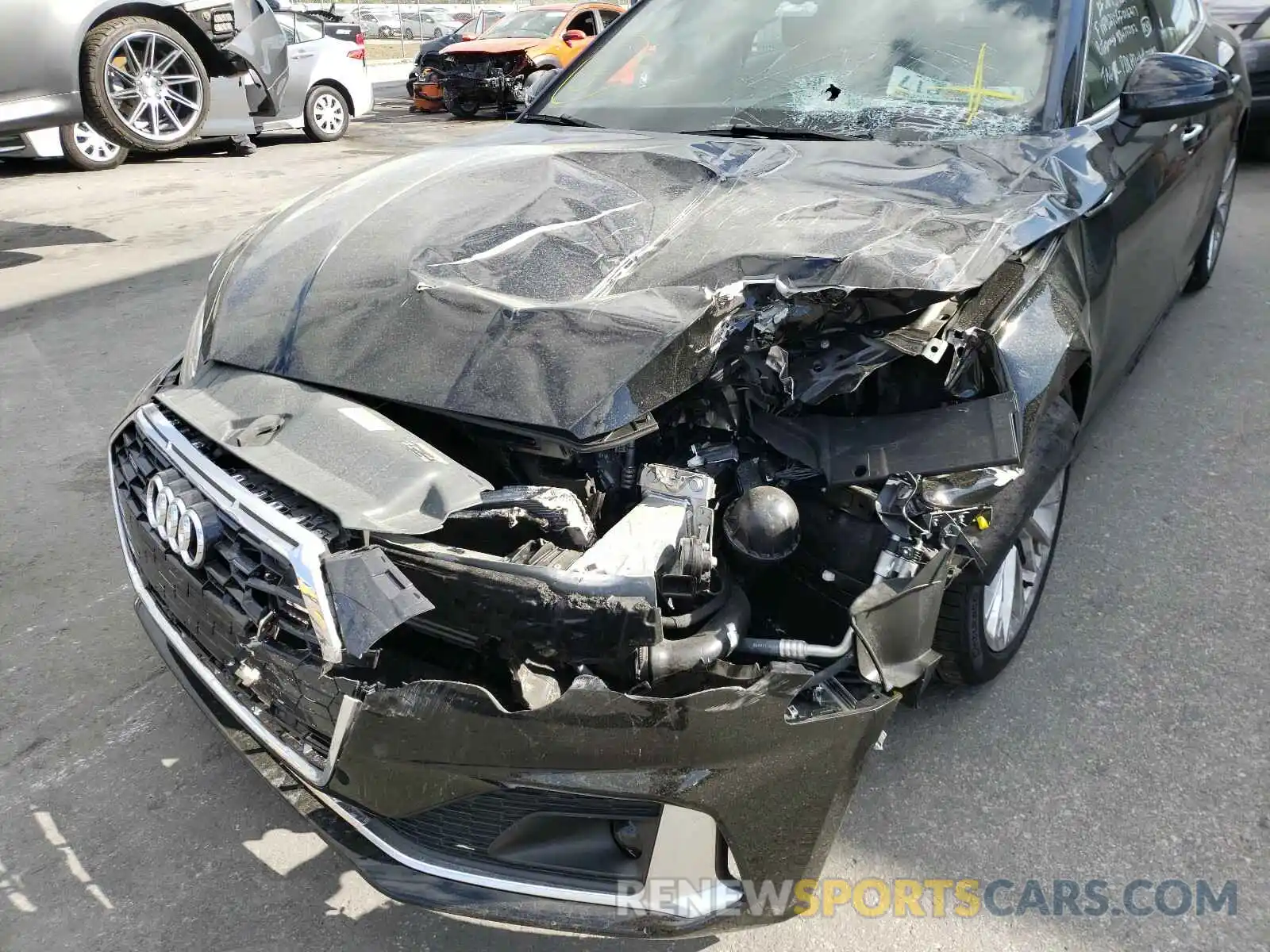 9 Photograph of a damaged car WAUANCF54LA006065 AUDI A5 2020