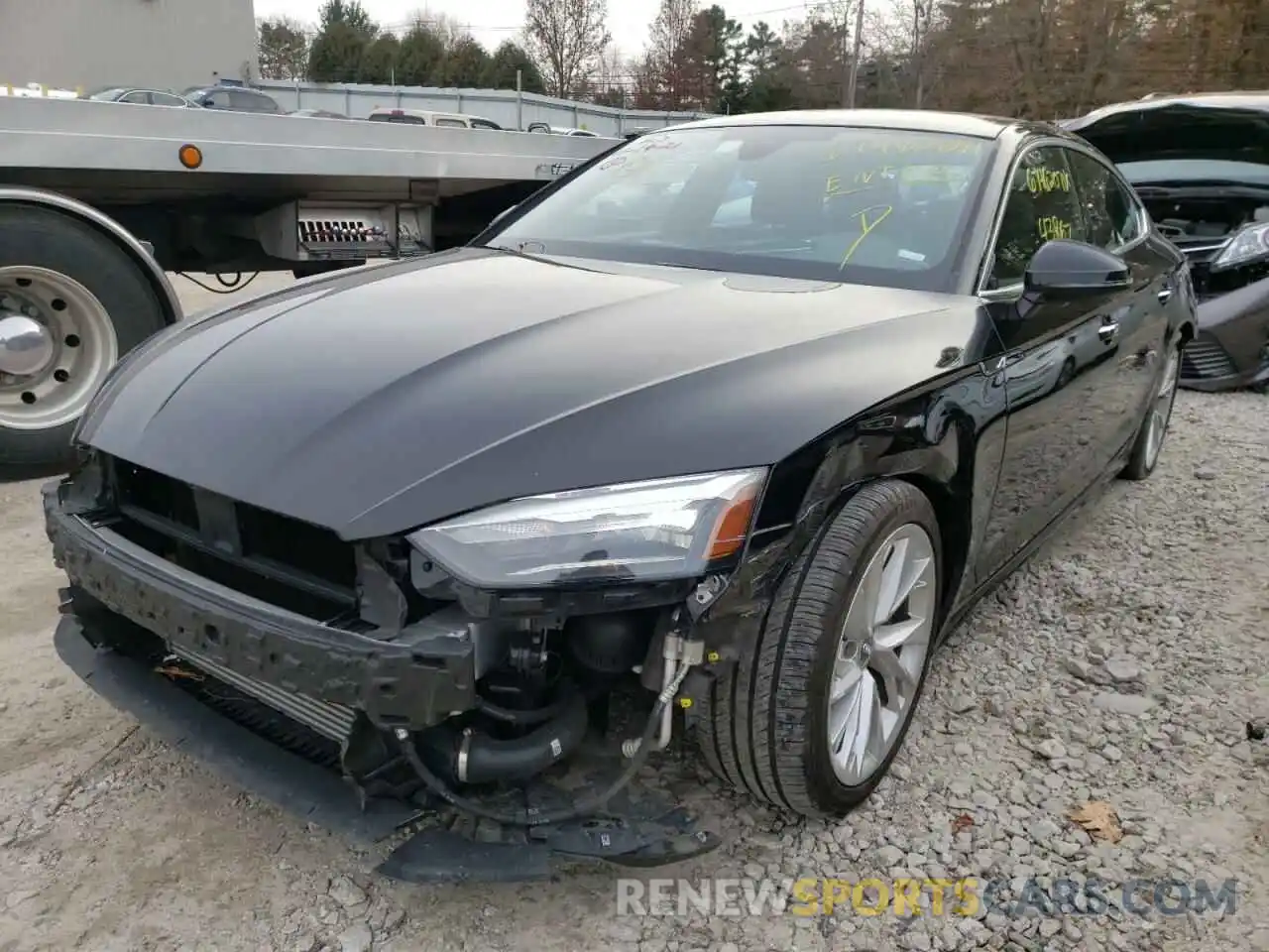 2 Photograph of a damaged car WAUANCF56LA007265 AUDI A5 2020