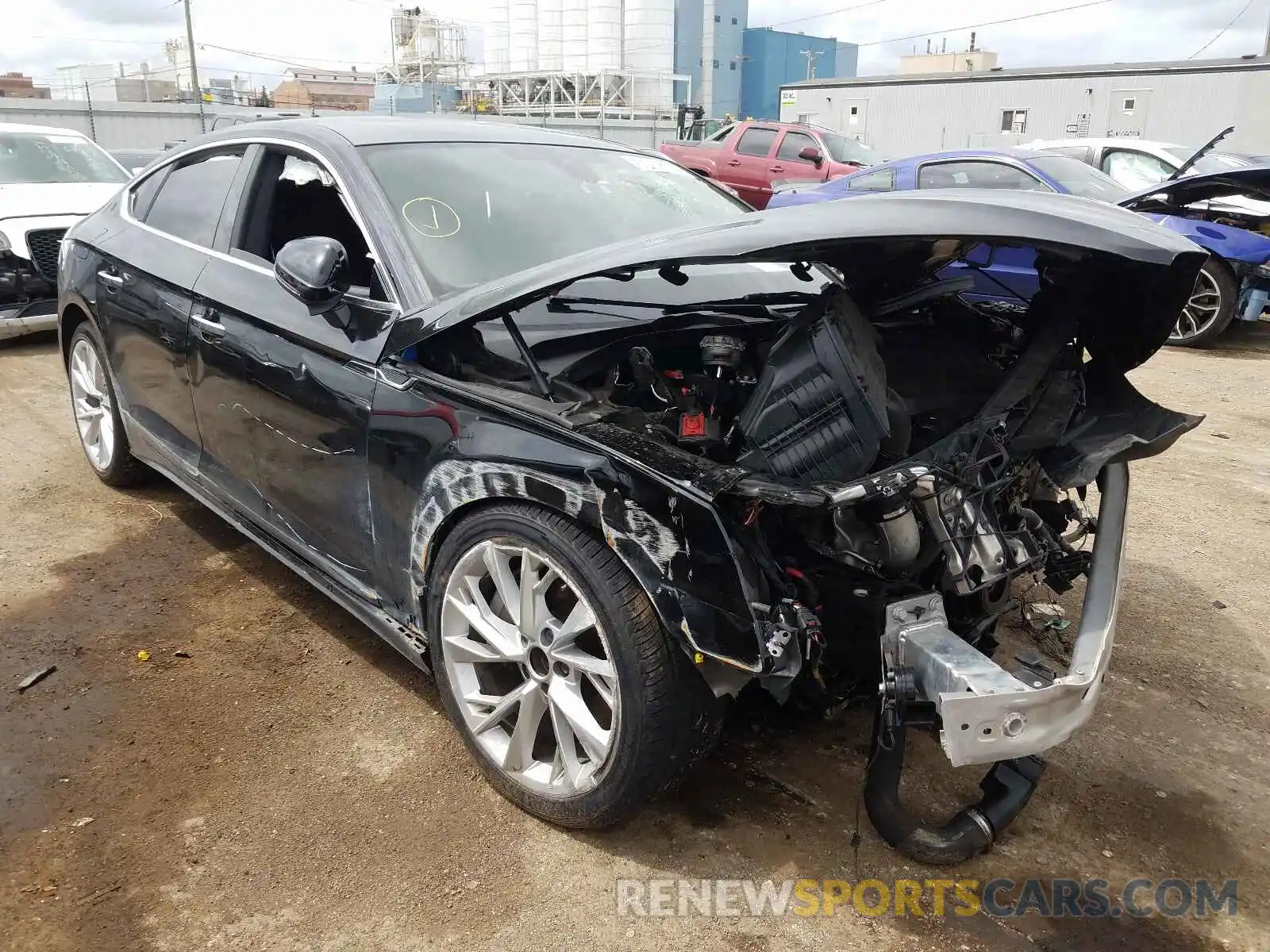 1 Photograph of a damaged car WAUANCF57LA006576 AUDI A5 2020