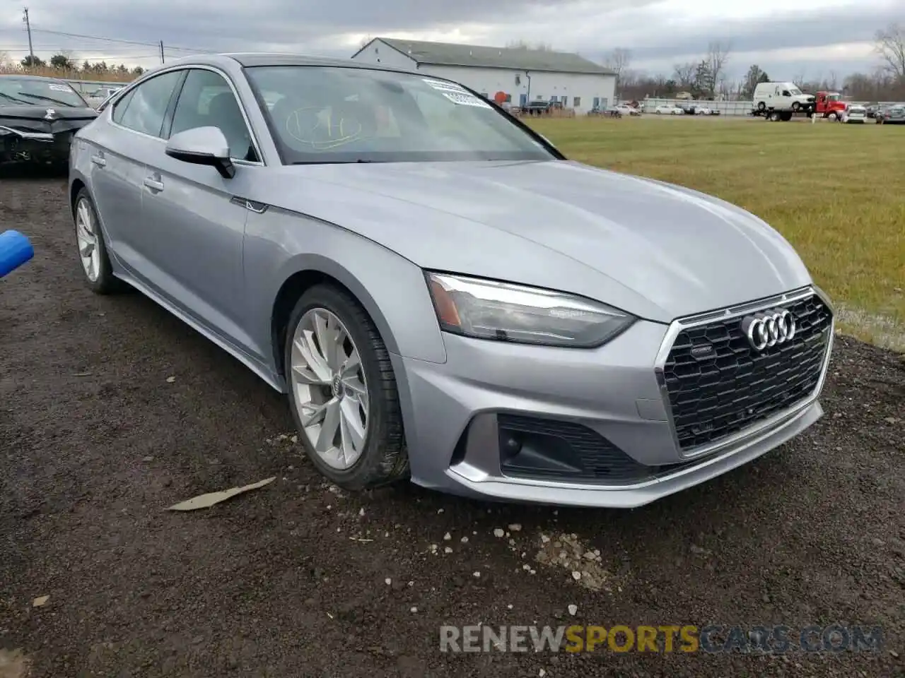 1 Photograph of a damaged car WAUANCF59LA006014 AUDI A5 2020