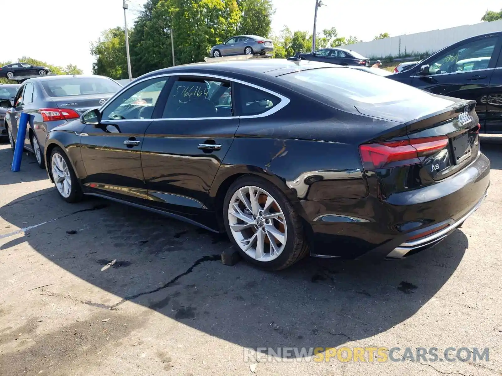 3 Photograph of a damaged car WAUANCF59LA006272 AUDI A5 2020