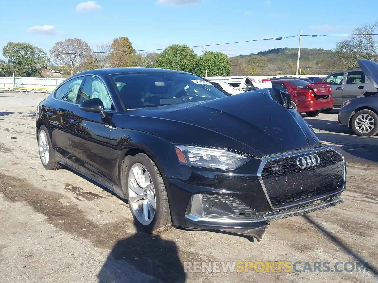 1 Photograph of a damaged car WAUANCF5XLA007852 AUDI A5 2020