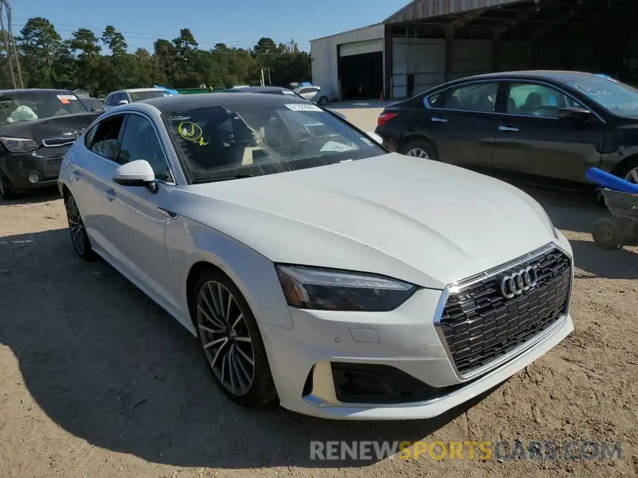 1 Photograph of a damaged car WAUBNCF56LA016889 AUDI A5 2020