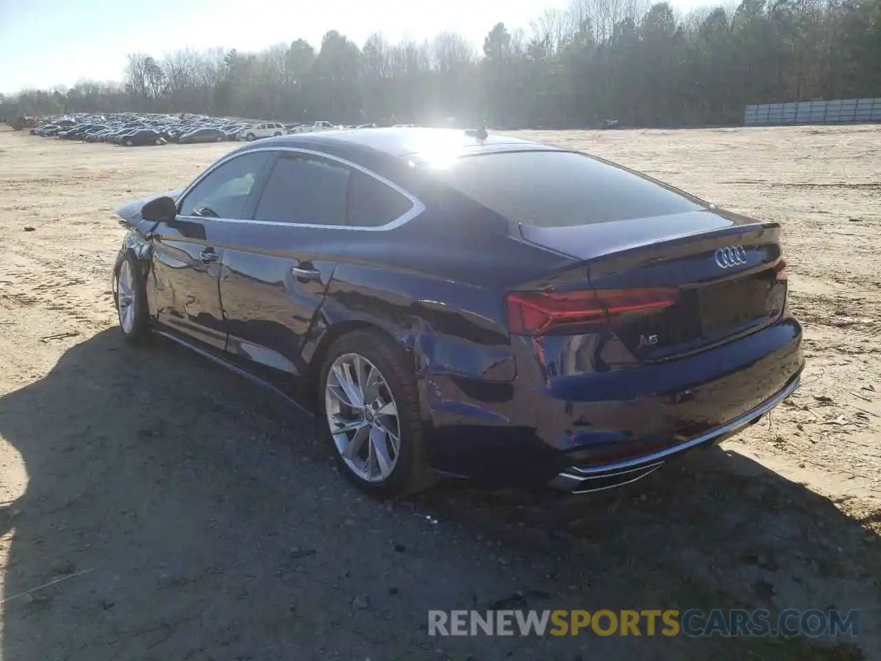 3 Photograph of a damaged car WAUCNCF50LA001275 AUDI A5 2020