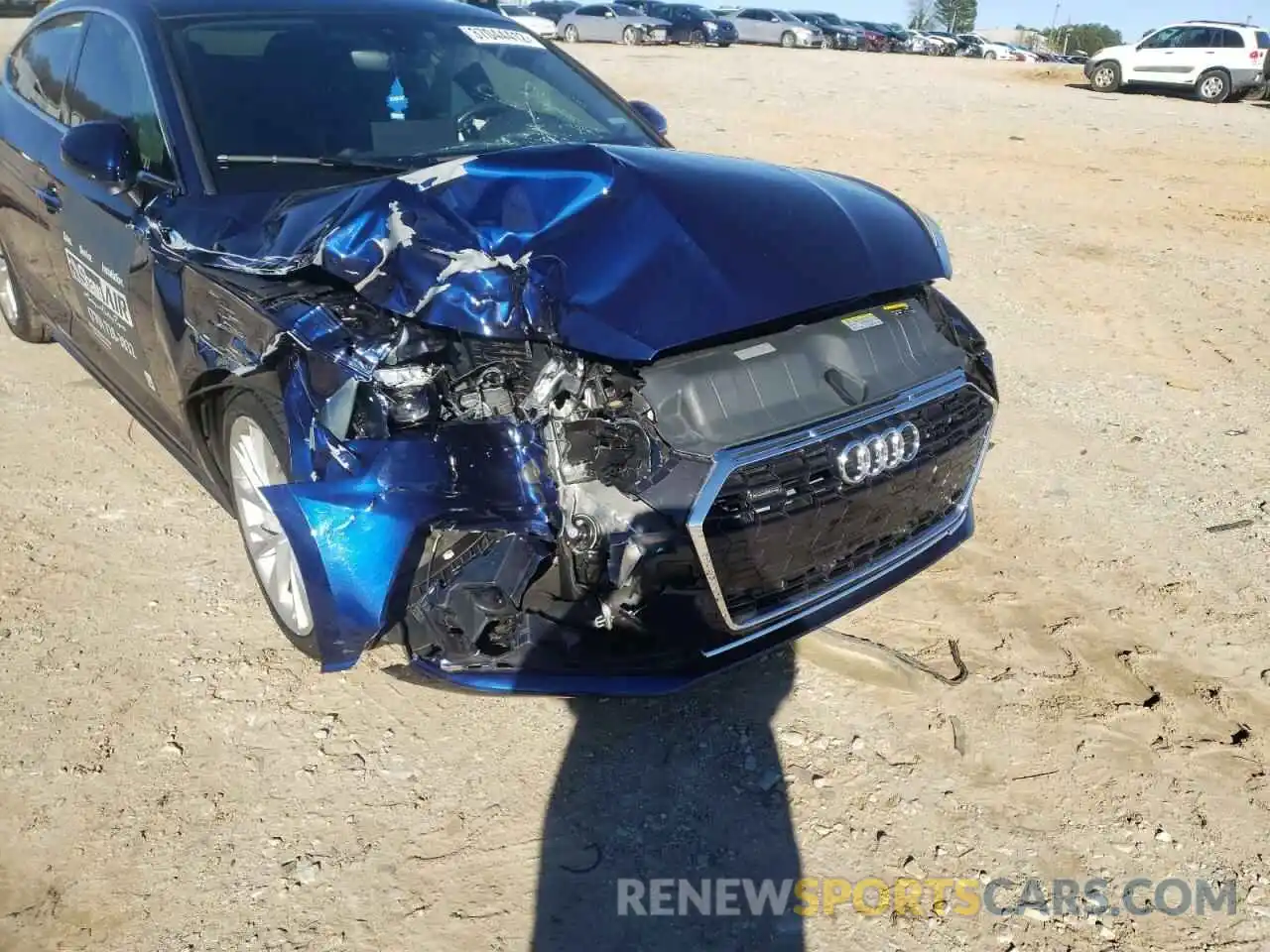 9 Photograph of a damaged car WAUCNCF50LA001275 AUDI A5 2020