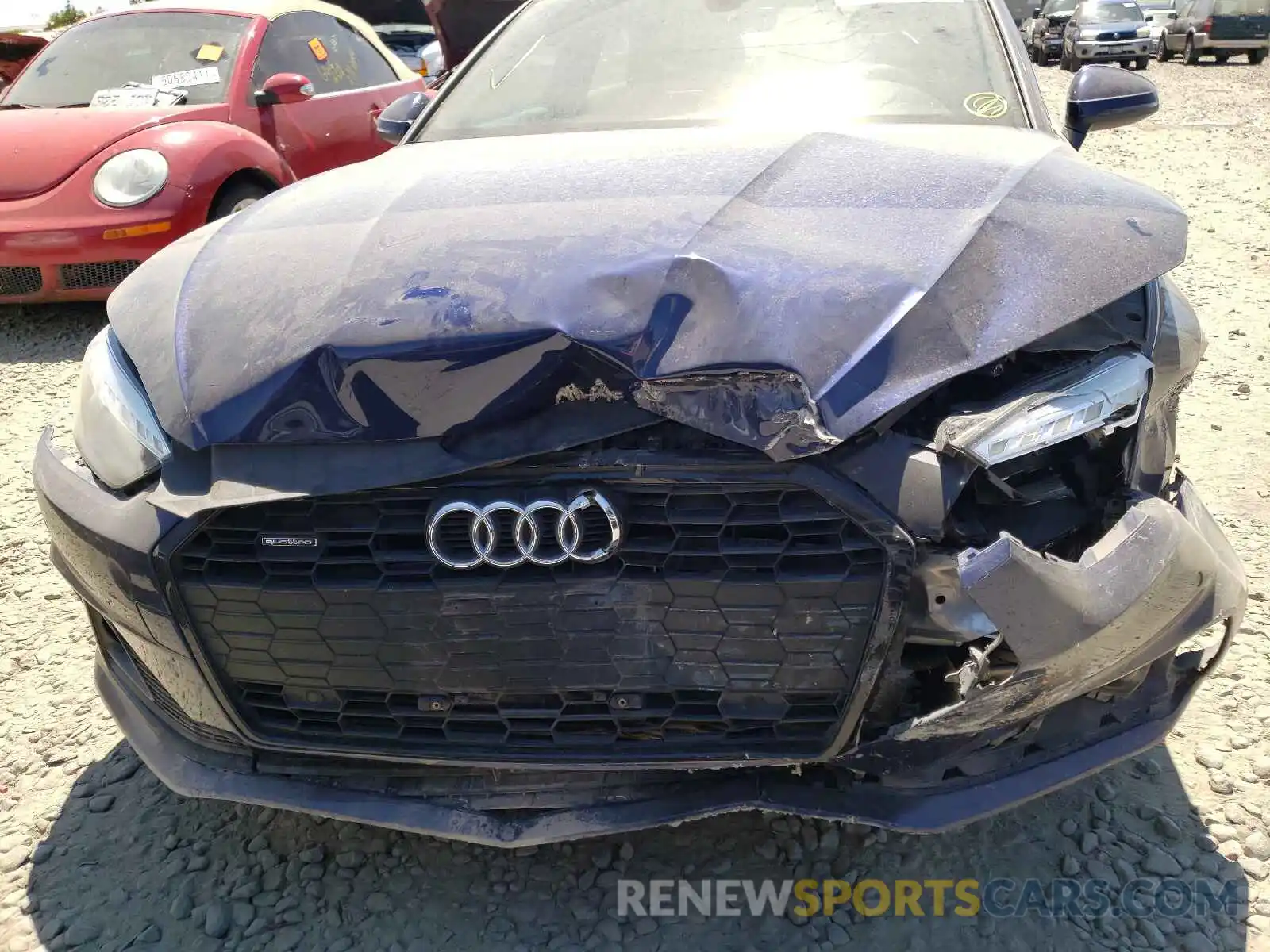 9 Photograph of a damaged car WAUCNCF50LA010820 AUDI A5 2020