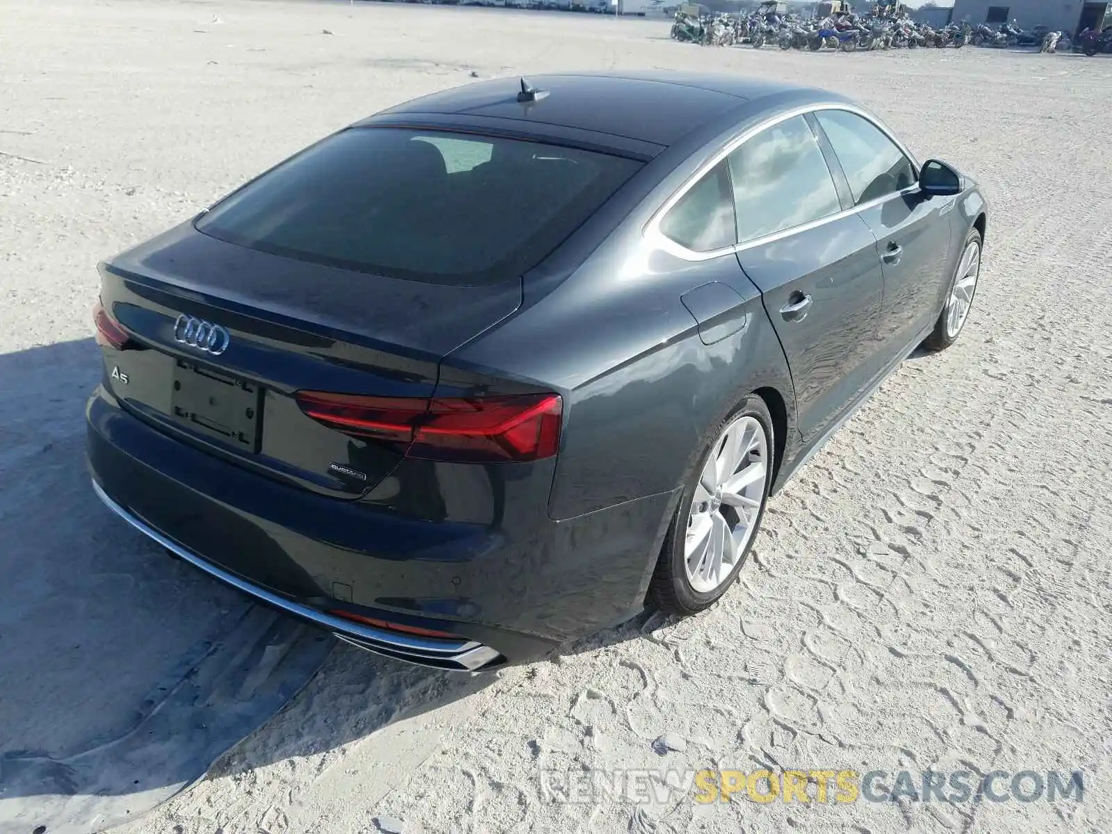 4 Photograph of a damaged car WAUCNCF50LA014558 AUDI A5 2020