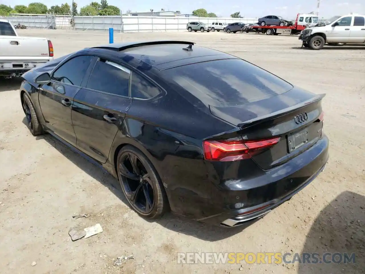 3 Photograph of a damaged car WAUCNCF54LA006849 AUDI A5 2020