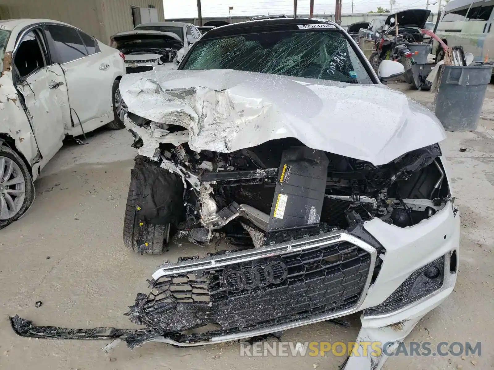 9 Photograph of a damaged car WAUCNCF55LA003846 AUDI A5 2020