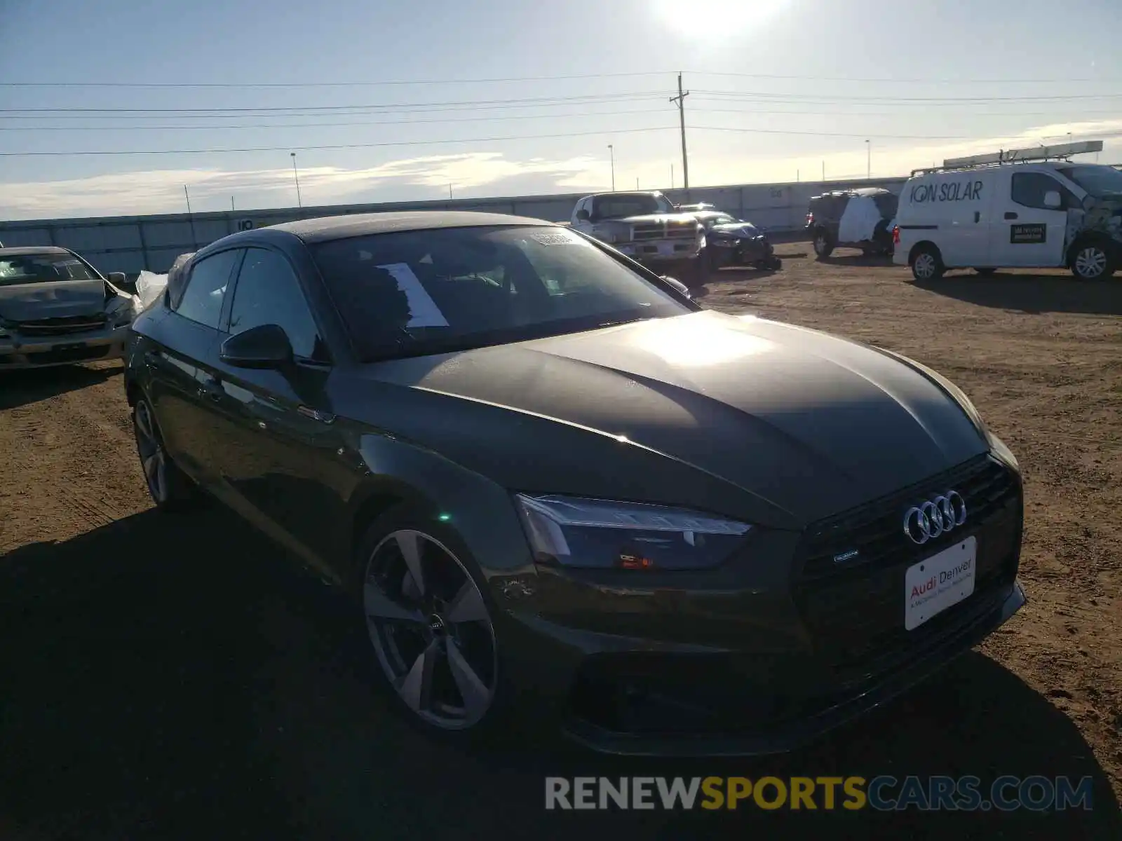 1 Photograph of a damaged car WAUCNCF55LA017021 AUDI A5 2020