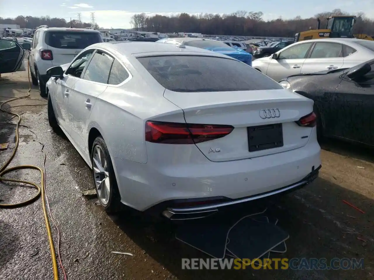 3 Photograph of a damaged car WAUCNCF56LA017027 AUDI A5 2020