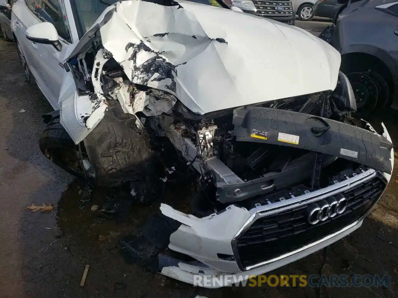 9 Photograph of a damaged car WAUCNCF56LA017027 AUDI A5 2020