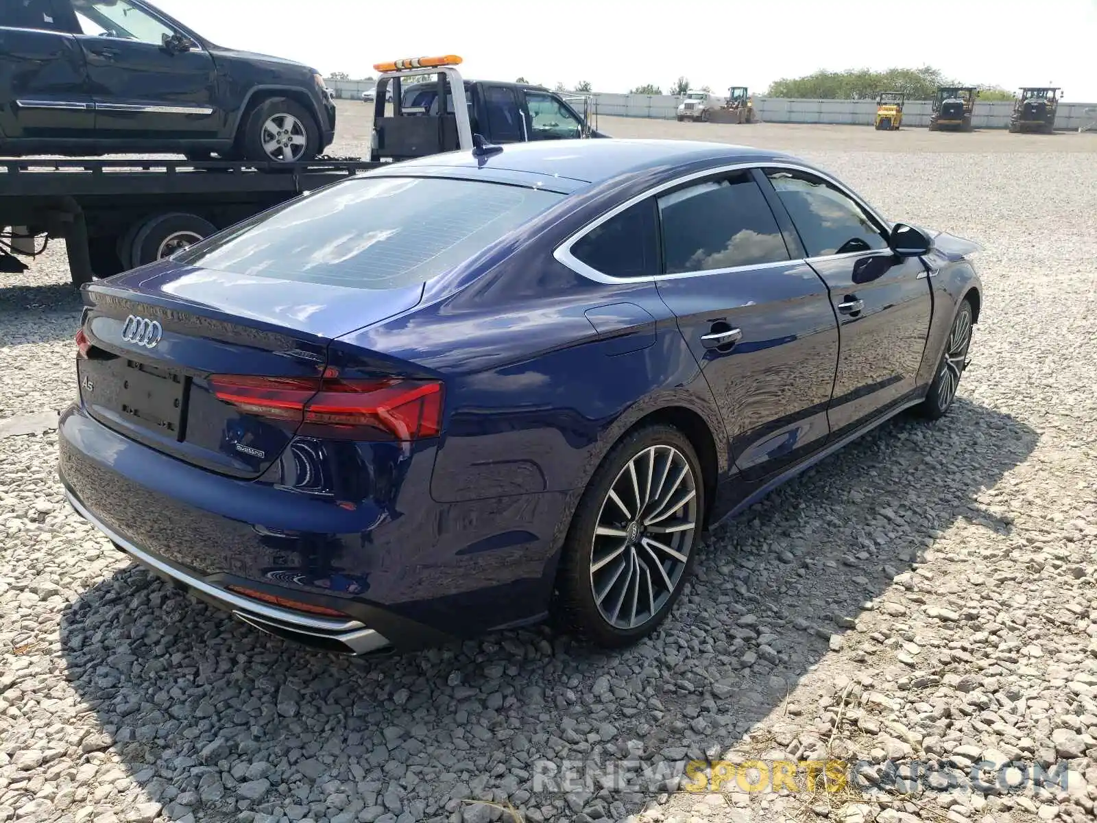 4 Photograph of a damaged car WAUCNCF59LA003087 AUDI A5 2020