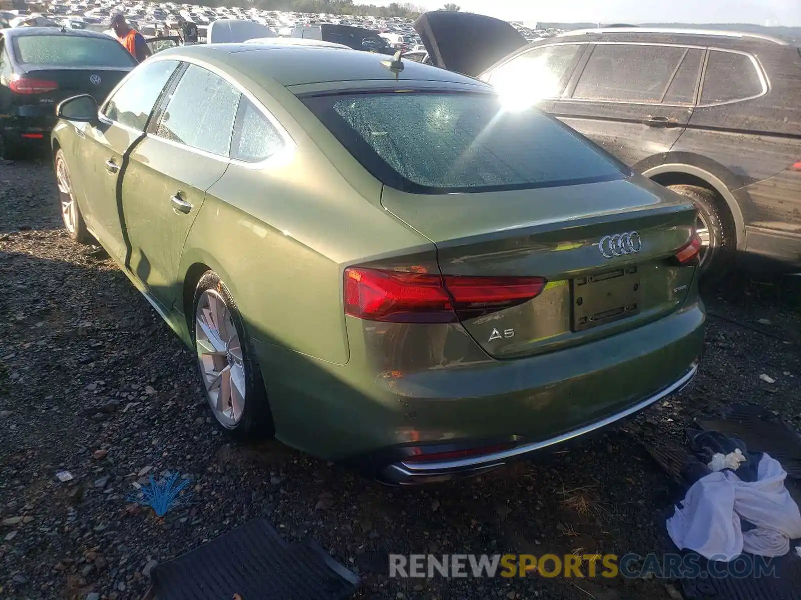 3 Photograph of a damaged car WAUCNCF59LA014638 AUDI A5 2020