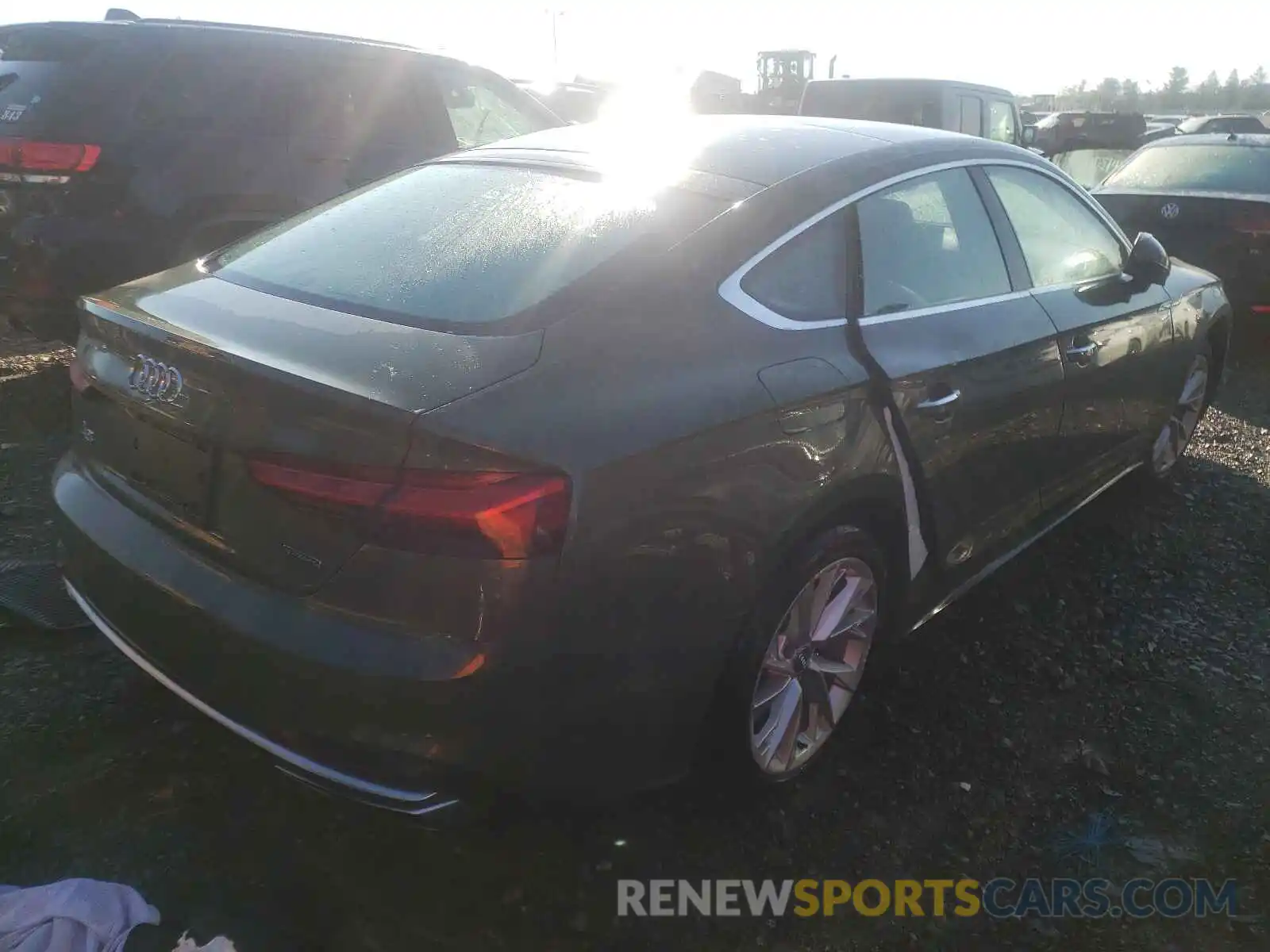 4 Photograph of a damaged car WAUCNCF59LA014638 AUDI A5 2020