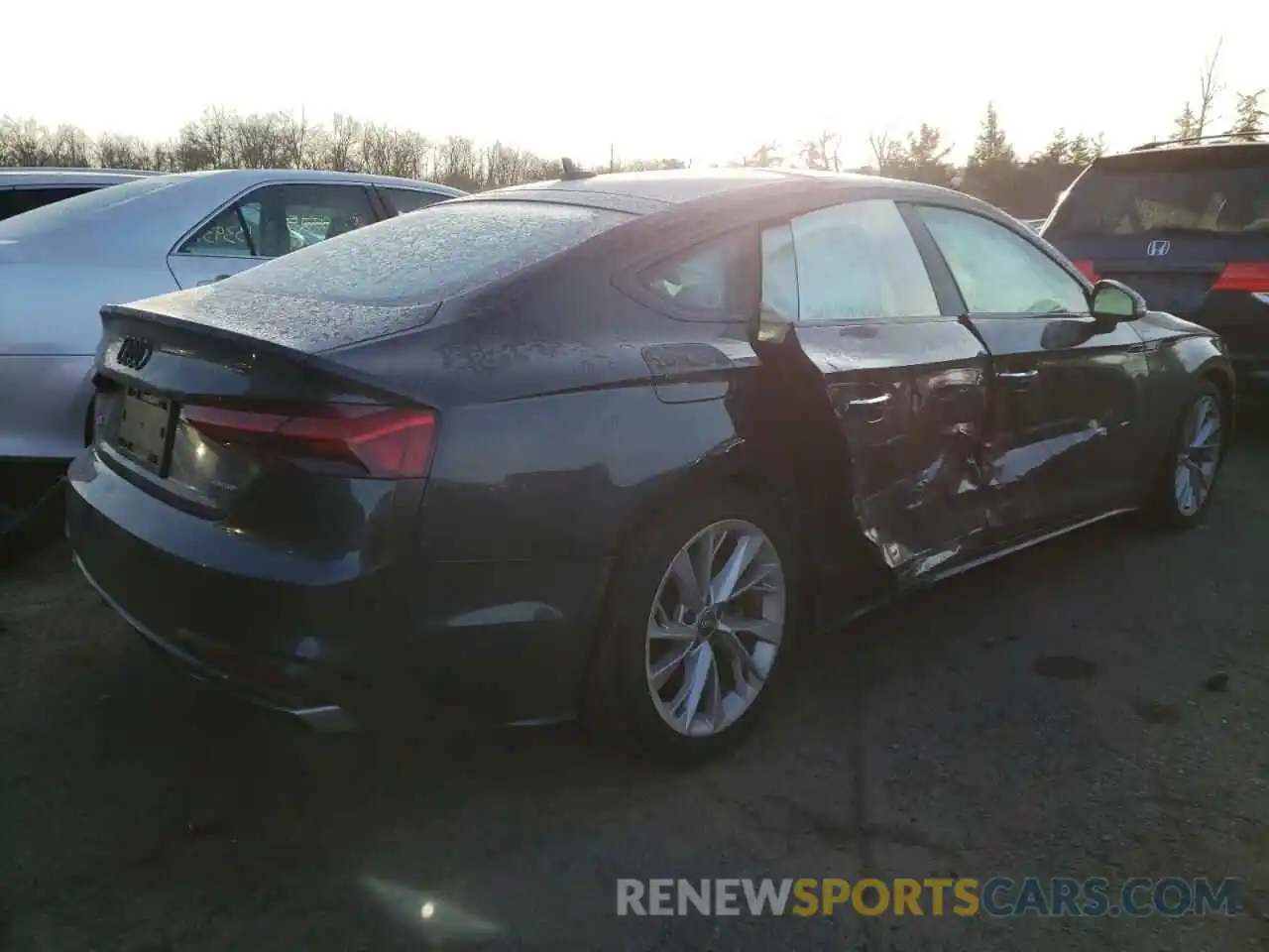 4 Photograph of a damaged car WAUCNCF5XLA014423 AUDI A5 2020