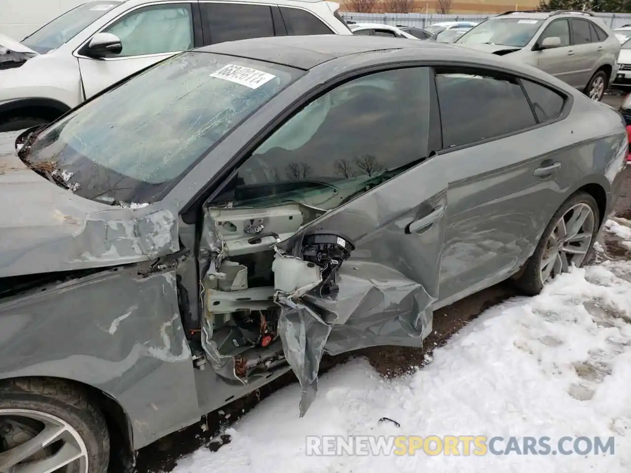 10 Photograph of a damaged car WAUENCF58LA004093 AUDI A5 2020