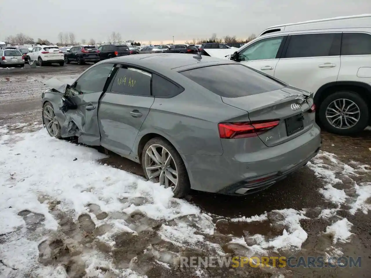 3 Photograph of a damaged car WAUENCF58LA004093 AUDI A5 2020