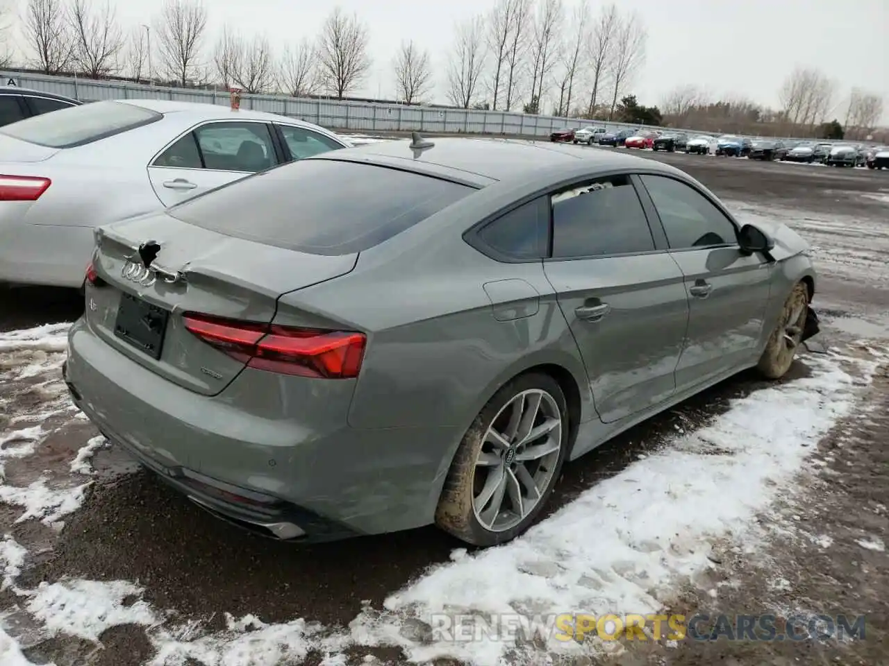 4 Photograph of a damaged car WAUENCF58LA004093 AUDI A5 2020