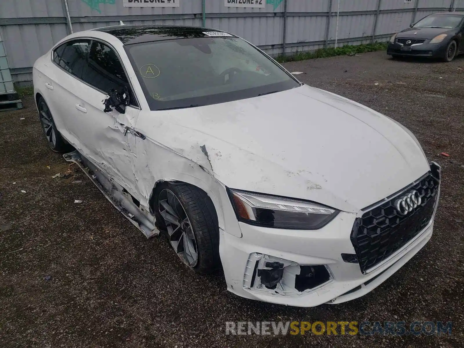 1 Photograph of a damaged car WAUFNCF51LA006868 AUDI A5 2020