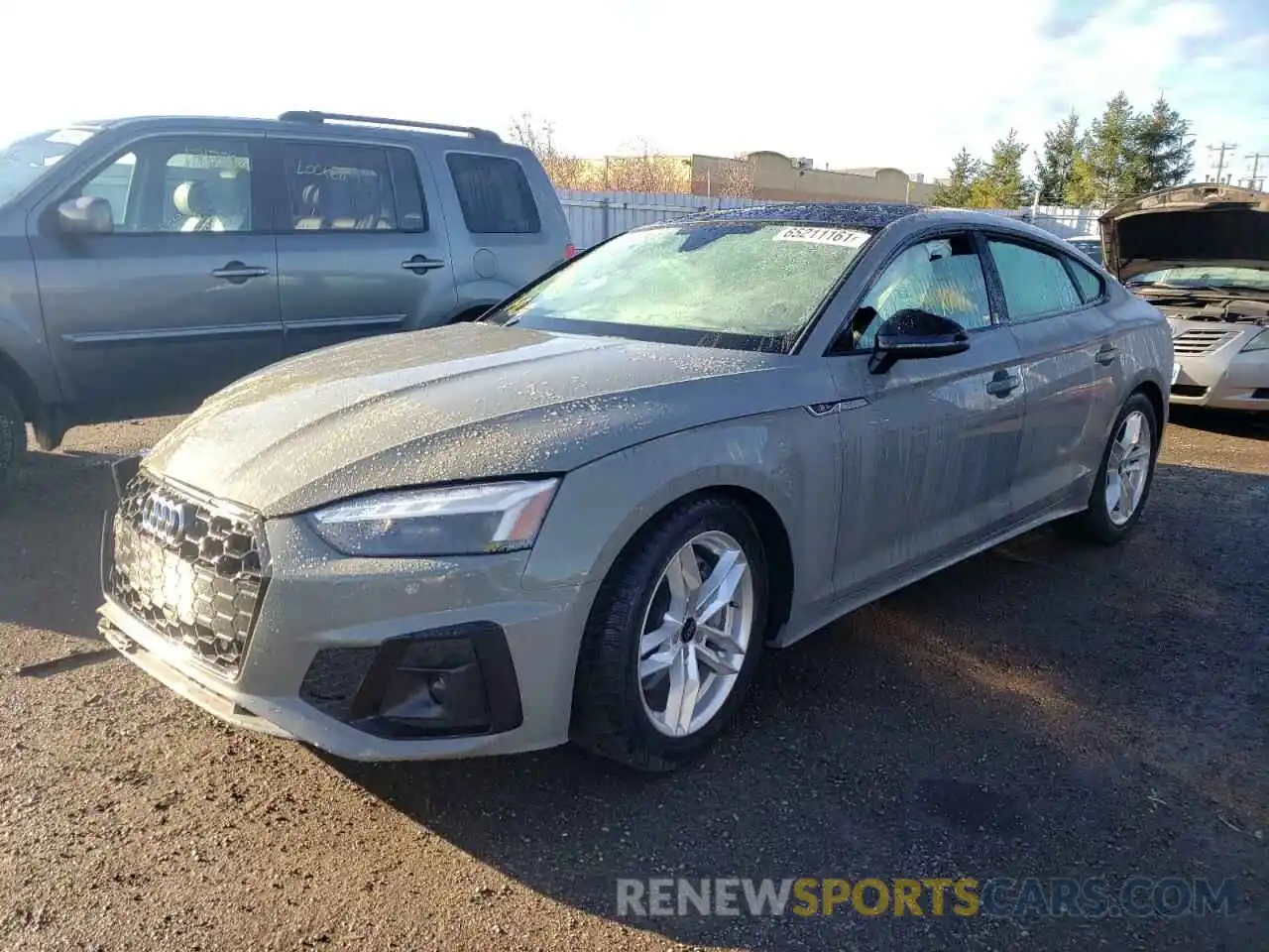 2 Photograph of a damaged car WAUFNCF59LA003328 AUDI A5 2020