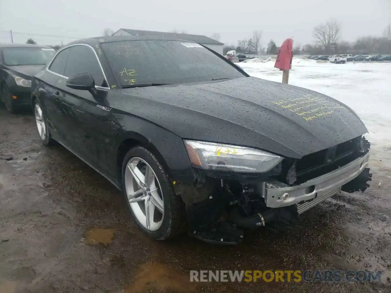 1 Photograph of a damaged car WAUSNAF52LA009314 AUDI A5 2020