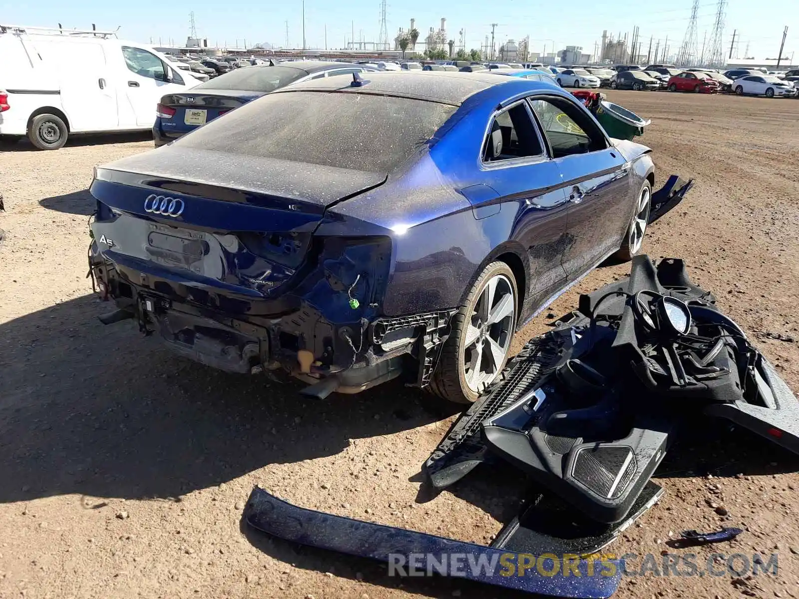 4 Photograph of a damaged car WAUTNAF52LA004067 AUDI A5 2020