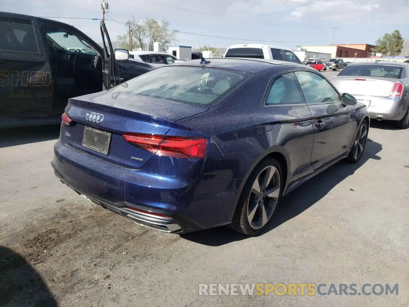 4 Photograph of a damaged car WAUTNAF54LA003180 AUDI A5 2020