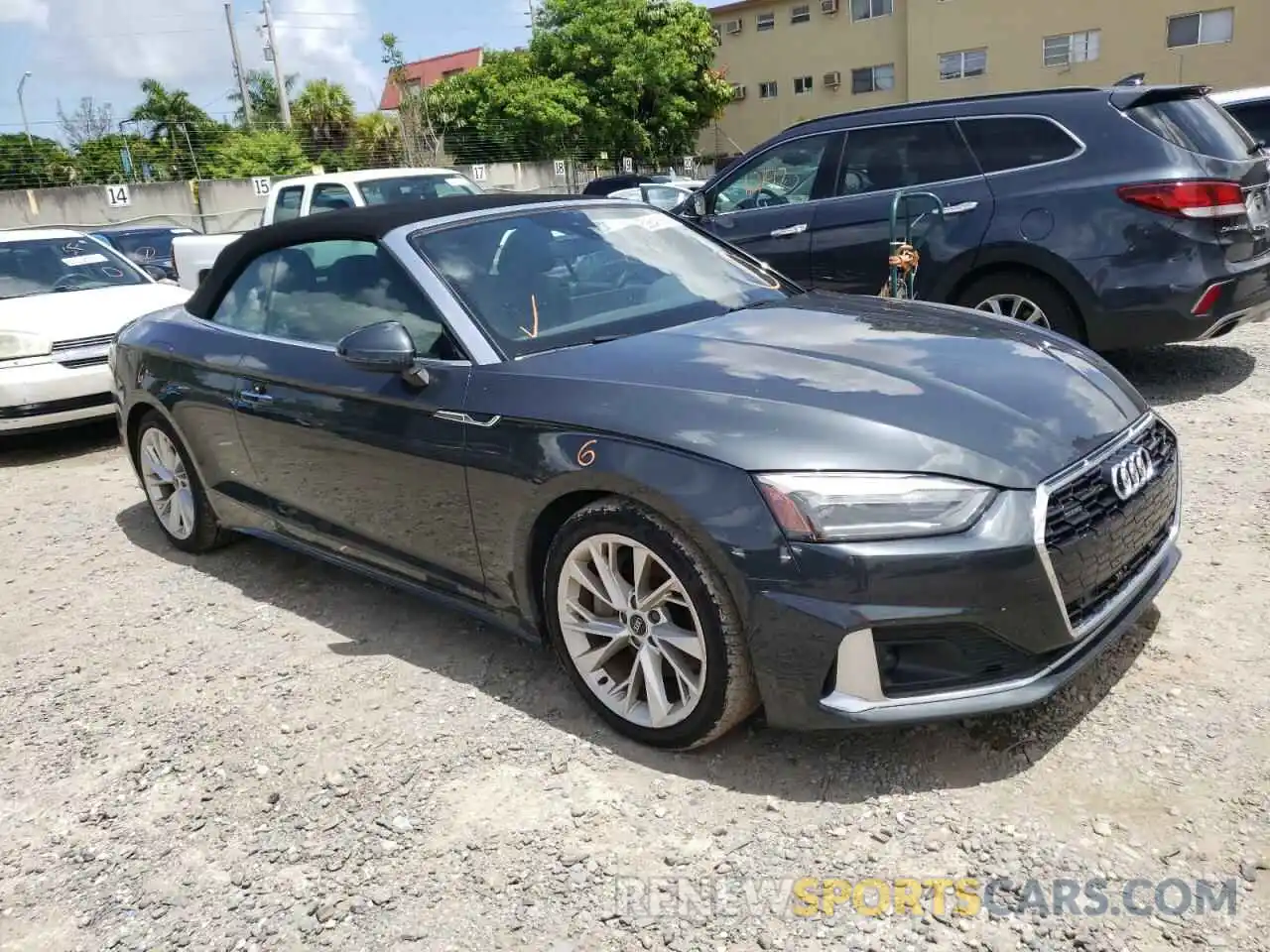 1 Photograph of a damaged car WAU2AGF52MN002971 AUDI A5 2021