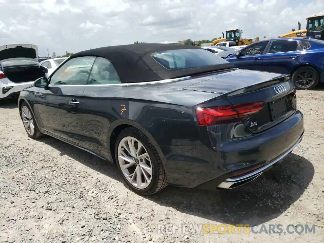 3 Photograph of a damaged car WAU2AGF52MN002971 AUDI A5 2021