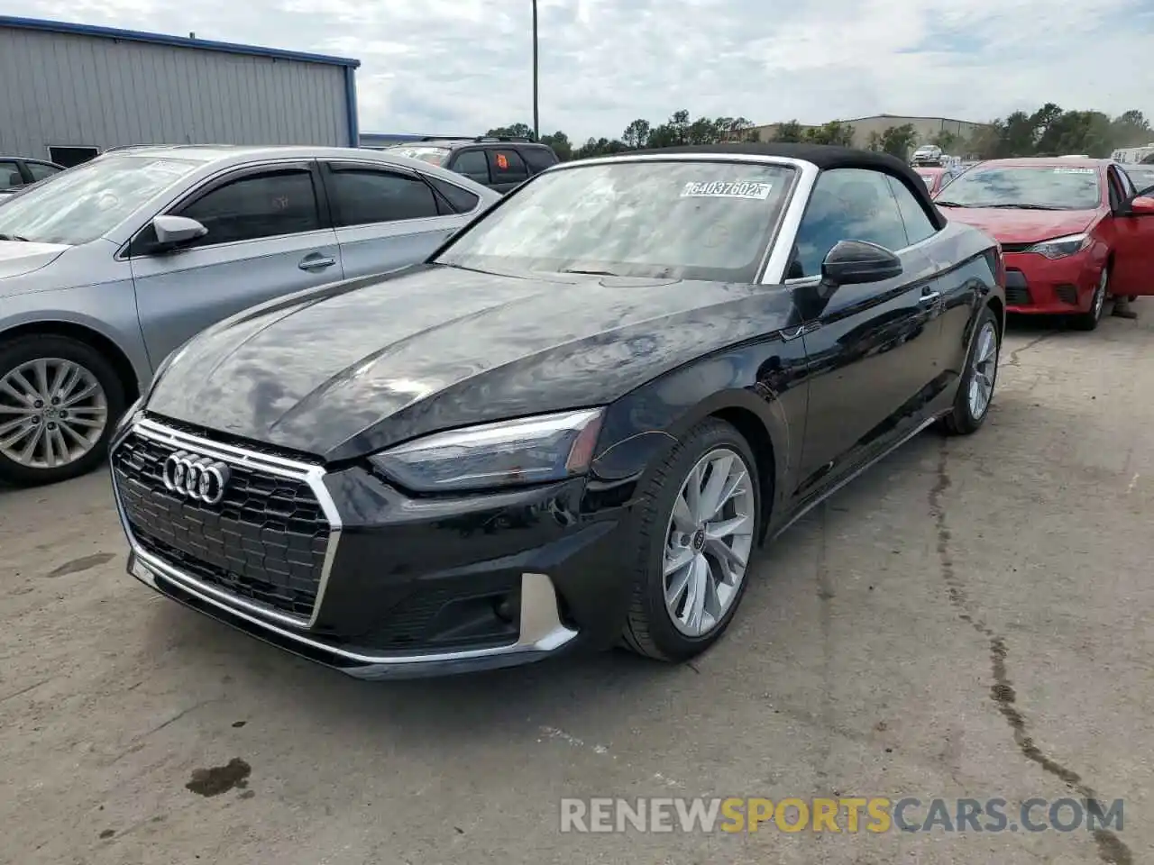 1 Photograph of a damaged car WAU2AGF54MN002504 AUDI A5 2021