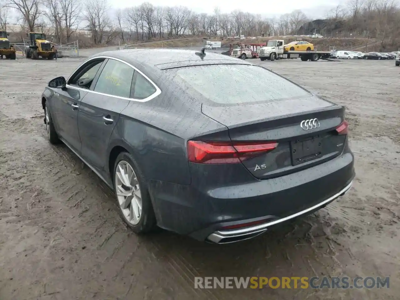 3 Photograph of a damaged car WAUABCF50MA009667 AUDI A5 2021