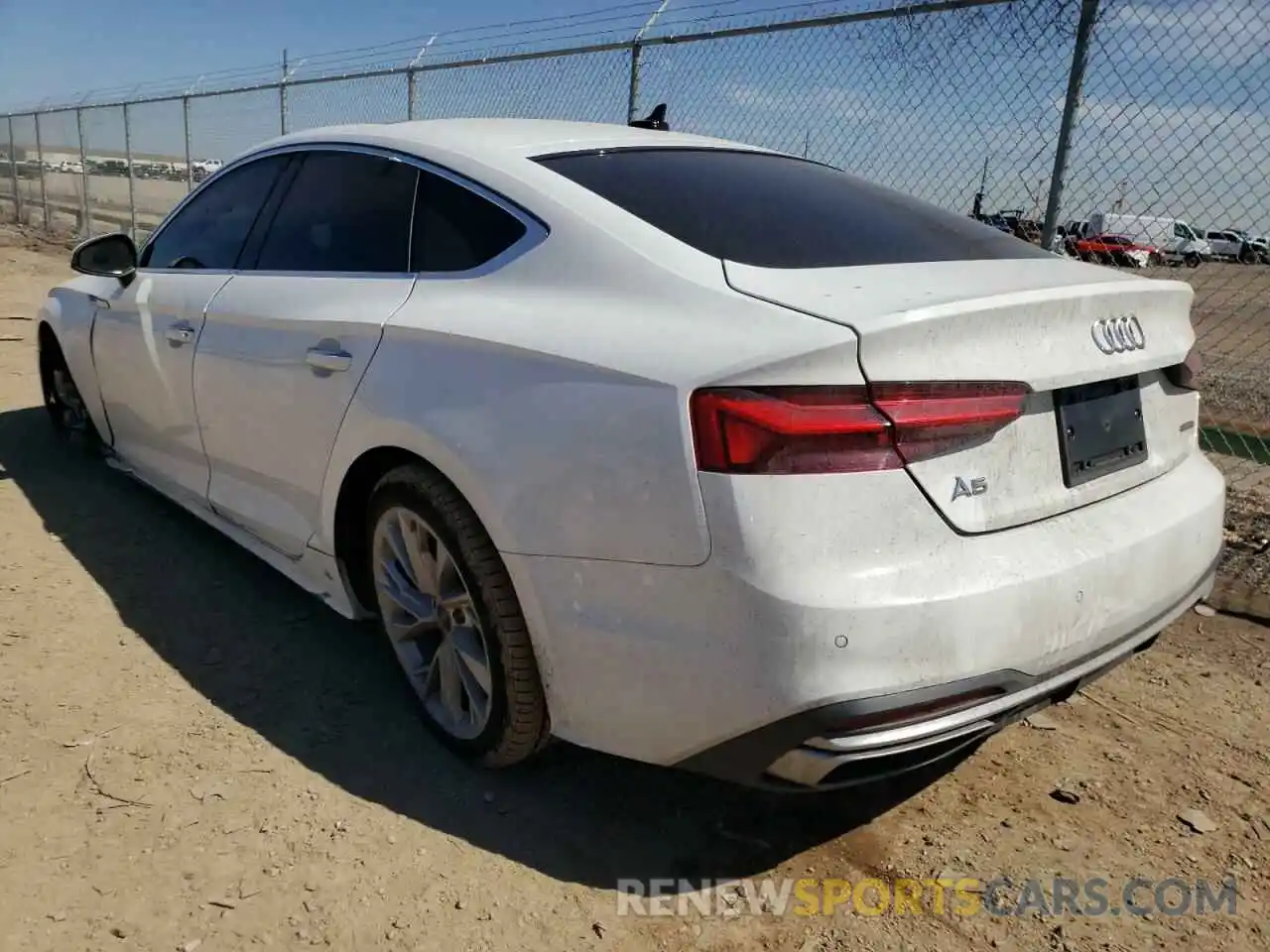 3 Photograph of a damaged car WAUABCF53MA043151 AUDI A5 2021