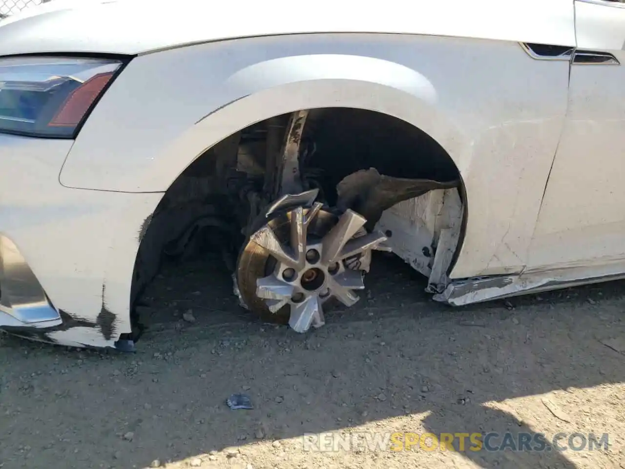 9 Photograph of a damaged car WAUABCF53MA043151 AUDI A5 2021