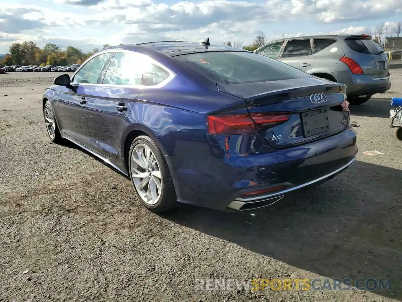 3 Photograph of a damaged car WAUCBCF5XMA062806 AUDI A5 2021