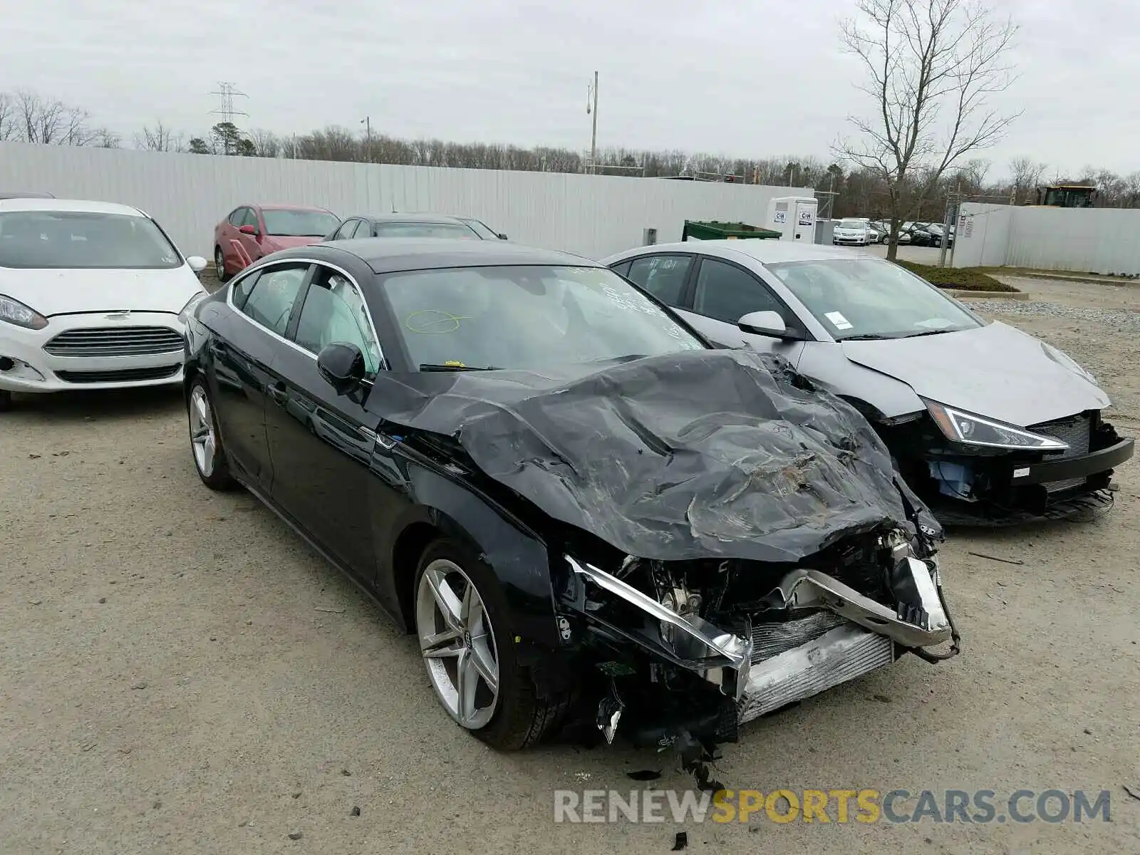 1 Photograph of a damaged car WAUDACF50MA010124 AUDI A5 2021