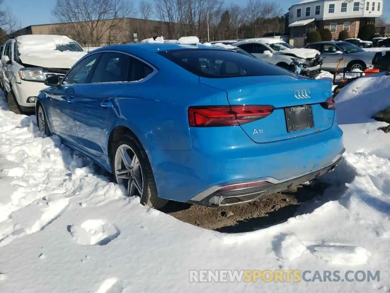 3 Photograph of a damaged car WAUDACF50MA012522 AUDI A5 2021