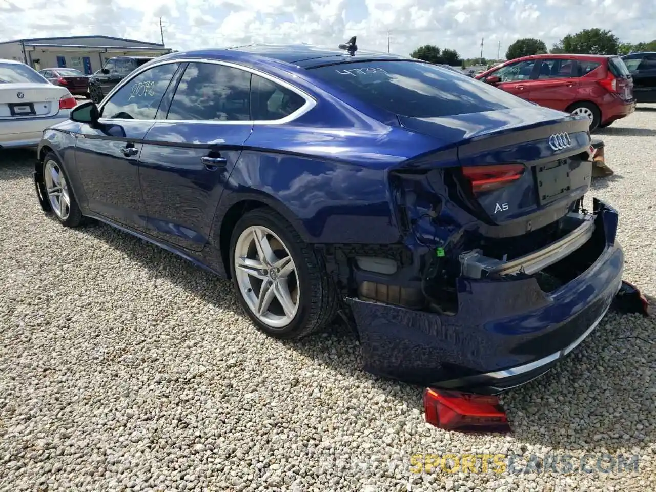 3 Photograph of a damaged car WAUDACF50MA023469 AUDI A5 2021