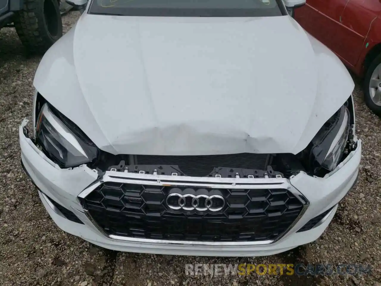 9 Photograph of a damaged car WAUDACF50MA059209 AUDI A5 2021