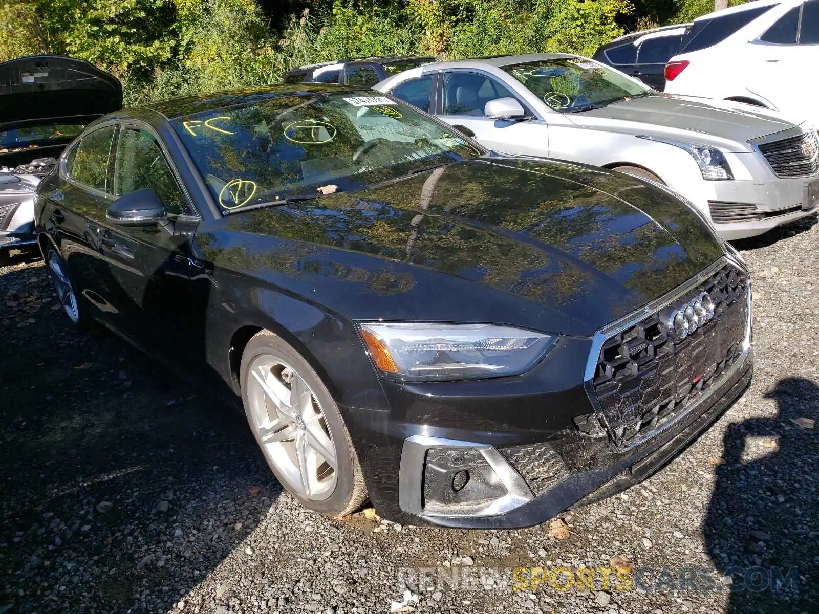 1 Photograph of a damaged car WAUDACF51MA005594 AUDI A5 2021