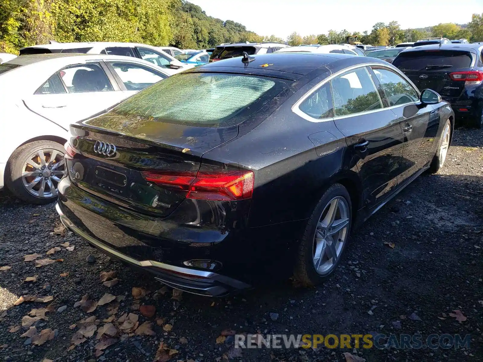 4 Photograph of a damaged car WAUDACF51MA005594 AUDI A5 2021