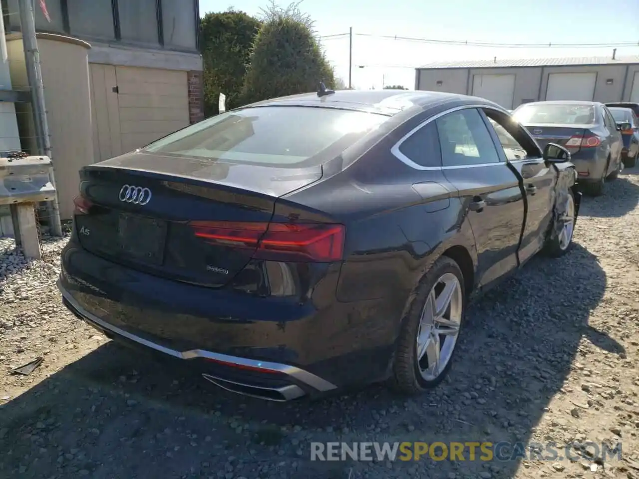 4 Photograph of a damaged car WAUDACF51MA017230 AUDI A5 2021