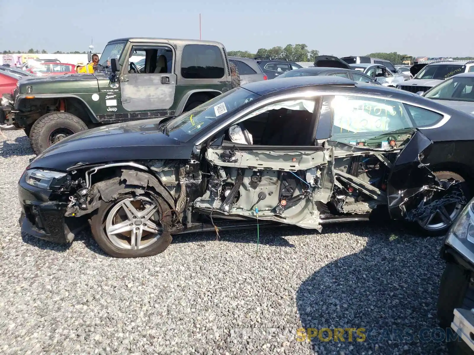 9 Photograph of a damaged car WAUDACF52MA008942 AUDI A5 2021