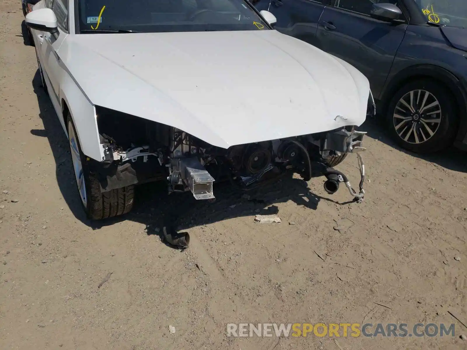 9 Photograph of a damaged car WAUDACF52MA016202 AUDI A5 2021