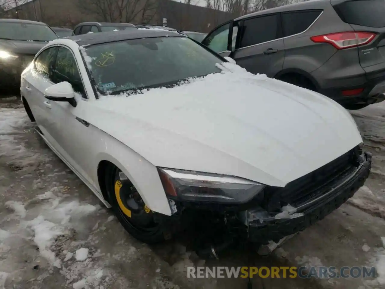 1 Photograph of a damaged car WAUDACF52MA018791 AUDI A5 2021