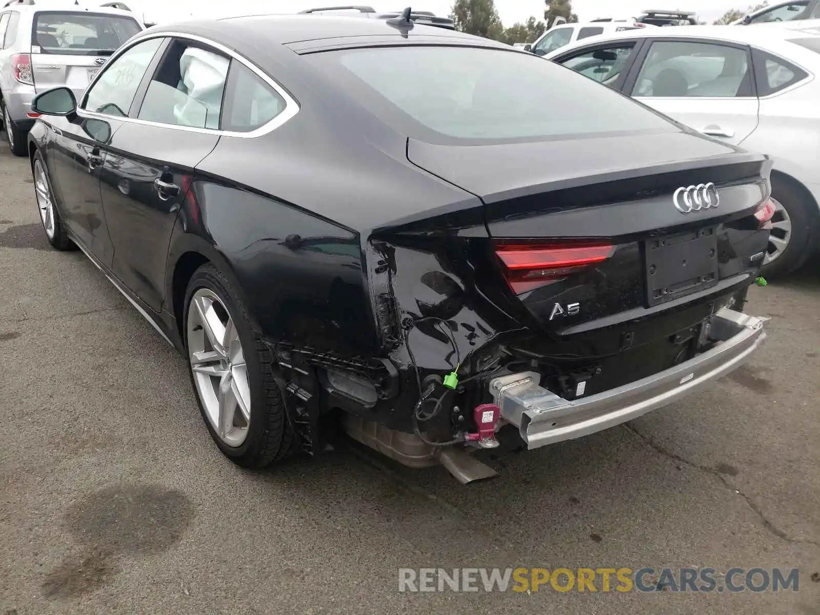 3 Photograph of a damaged car WAUDACF54MA003886 AUDI A5 2021