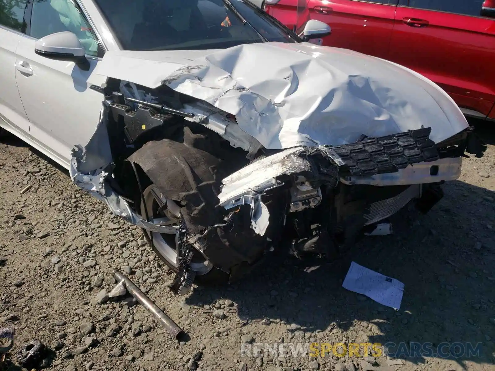 9 Photograph of a damaged car WAUDACF55MA018834 AUDI A5 2021